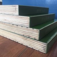 New Green PP Plastic Film Faced Plywood / construction plywood / shutter plywood