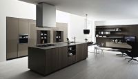 Simple High Gloss Project Flat Pack Kitchen