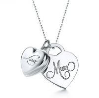 Sell Mum heart tag pendant with love locket
