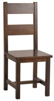 Solid pine dining chair