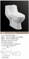A803 One-piece toilet