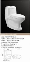 A806 One-piece toilet