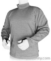 PPSS Cut Resistant Long Sleeved Turtle-Neck Sweatshirt with Thumbholes