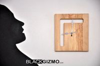 Wooden clock