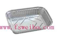 rectangle aluminum foil tray with cover wb-213