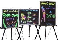 2011 Best Popular and Attractive advertising LED writing Board