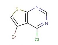 Thieno[2, 3-d]pyrimidine, 5-bromo-4-chloro-