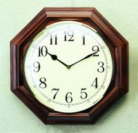 Sell octagonal wooden wall clock