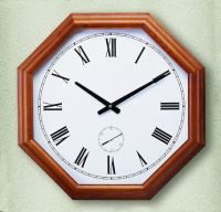 Sell octagonal wooden wall clock--high quality