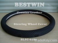 Genuine Leather Steering Wheel Cover 06