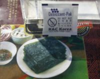 Sell seaweed silica gel packets