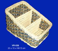 Sell - Cutlery rattan letter holder