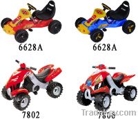 Sell Sell ride-on car, pedal toy car, quad cycle by pedal, pedal go-kart