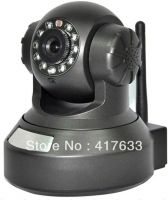 720P Megapixel HD Plug&Play Wireless/WiFi H.264 Pan Tilt IP Camera Baby Monitor Night Vision Home Use Nanny Camera