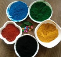 Iron Oxide Pigment Red Yellow Black Brown Blue Green Orange for Paint Coating