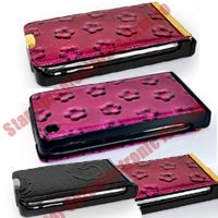 iPhone 3G 3th trendy Shiny Leather Case Cover Pouch
