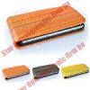 Sell Colored Leather Case Cover Pouch for iPhone 4G 4 4th Gen