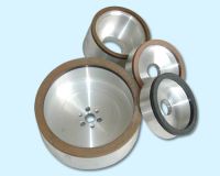 Diamond grinding wheels for glass use