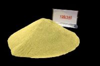 Green and yellow powder