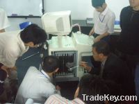 Ultrasound transducer repair traning