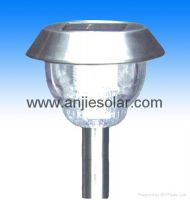 solar stainless steel light