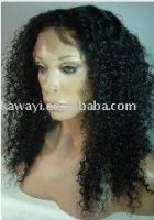 guaranteed 100% human hair kinky curl high quality lace