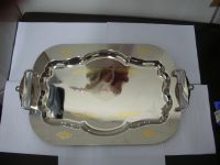 Sell chrome and golden plating 3pcs set tray