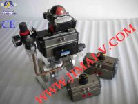 Sell CE, ISO flanged pneumatic ball valve