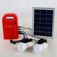 5w solar energy kits with LED bulb
