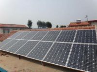 on grid home solar power system