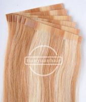 Sell PU Skin weft Hair Extension( Remy Human Hair)/PU