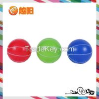 PVC Inflatable Colorful Basketball with White Line