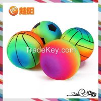 PVC Colorful Inflatable Printing Ball for Children's Toy