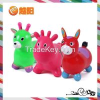 Environmental PVC Inflatable Jumping Small Horse for Toys