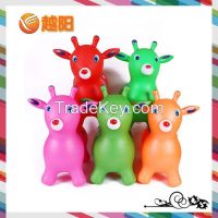 1300g Environmental PVC Inflatable Jumping Small Cartoon Deer for Toys