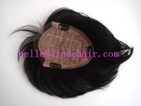 Sell human hair silk top lace frontal