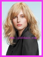 Sell Brazilian Remy Hair  Glueless Silk top Medical Wig