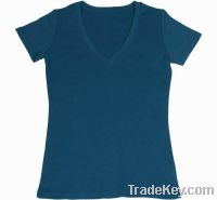 Sell Women's V-Neck Cap Sleeve T-shirts
