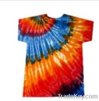 Sell tie-dye short sleeve t-shirts