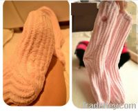 Sell bamboo none skid soft socks