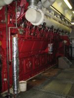 Used 5, 3 MW Diesel/Gas Generator Set MBH