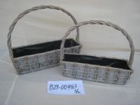 SELL WILLOW  FLOWER  BASKETS