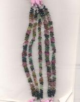 MULTI COLOUR TOURMALINE FACETTED DROPS VERY FINE QUALITY