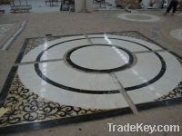 Water jet cutting marble pattern