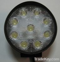 27w round led driving light