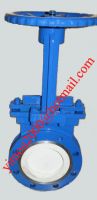 Sell ceramic lined knife gate valve