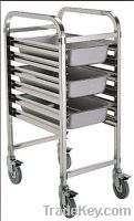 Stainless Steel GN pans Trolley
