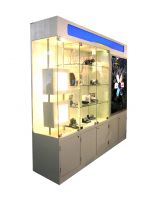 Sell exhibit cabinet of electronic products