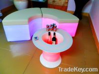 Sell LED luminescent furniture - Bar chairs set