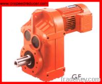 Sell F Series parallel shaft helical motor gear box